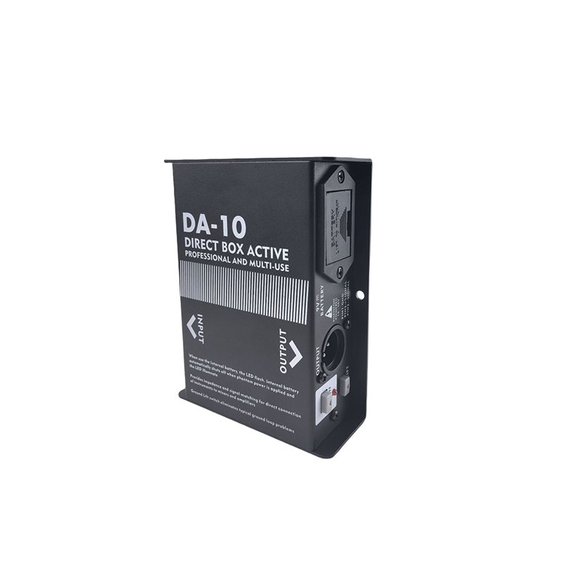 Audio Music Isolator - AU61-Da-10 DIBOX Attivo con Trasformatore di