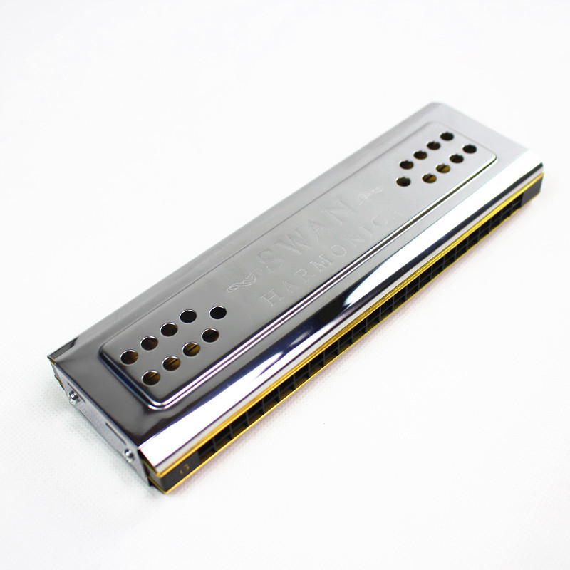Harmonica 10 Hole - Entrambi i lati Cigno Armonica Tremolo