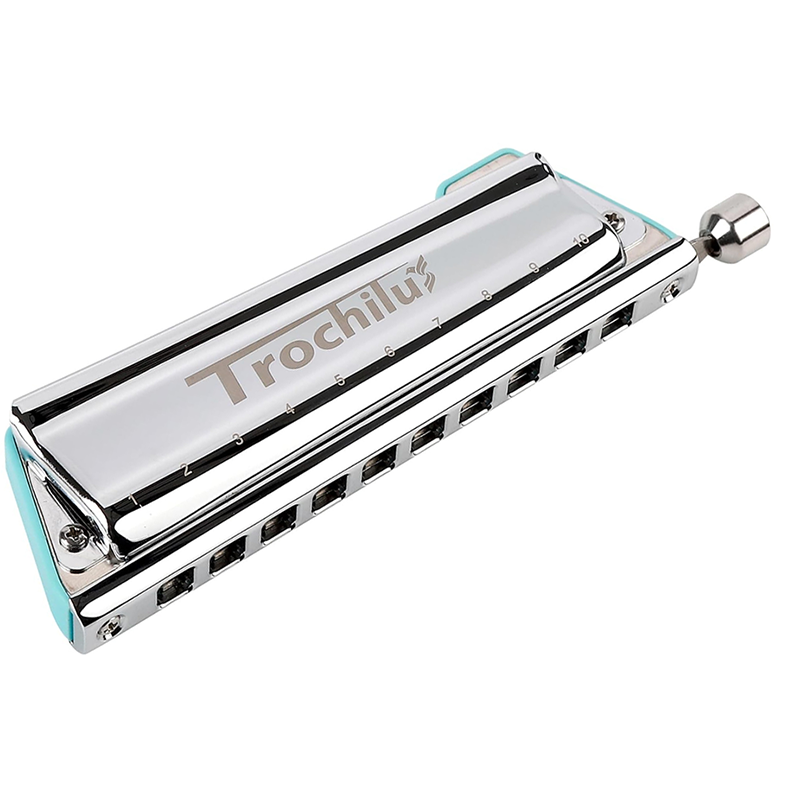 Harmonica 10 Hole - JDR Trochilus Armonica Blues Arpa cromatica