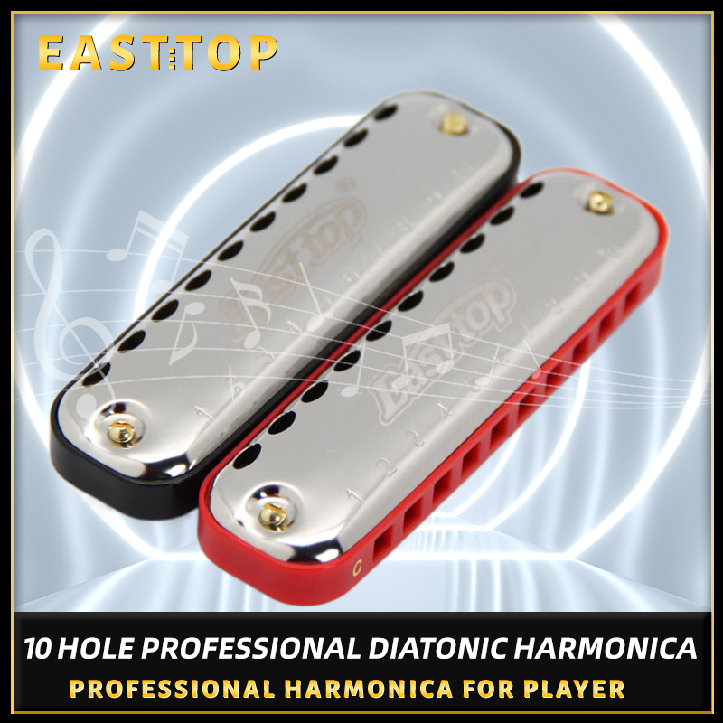 EASTTOP armonica Blues arpa ch - Harmonica 10 Hole recensione e prezzo