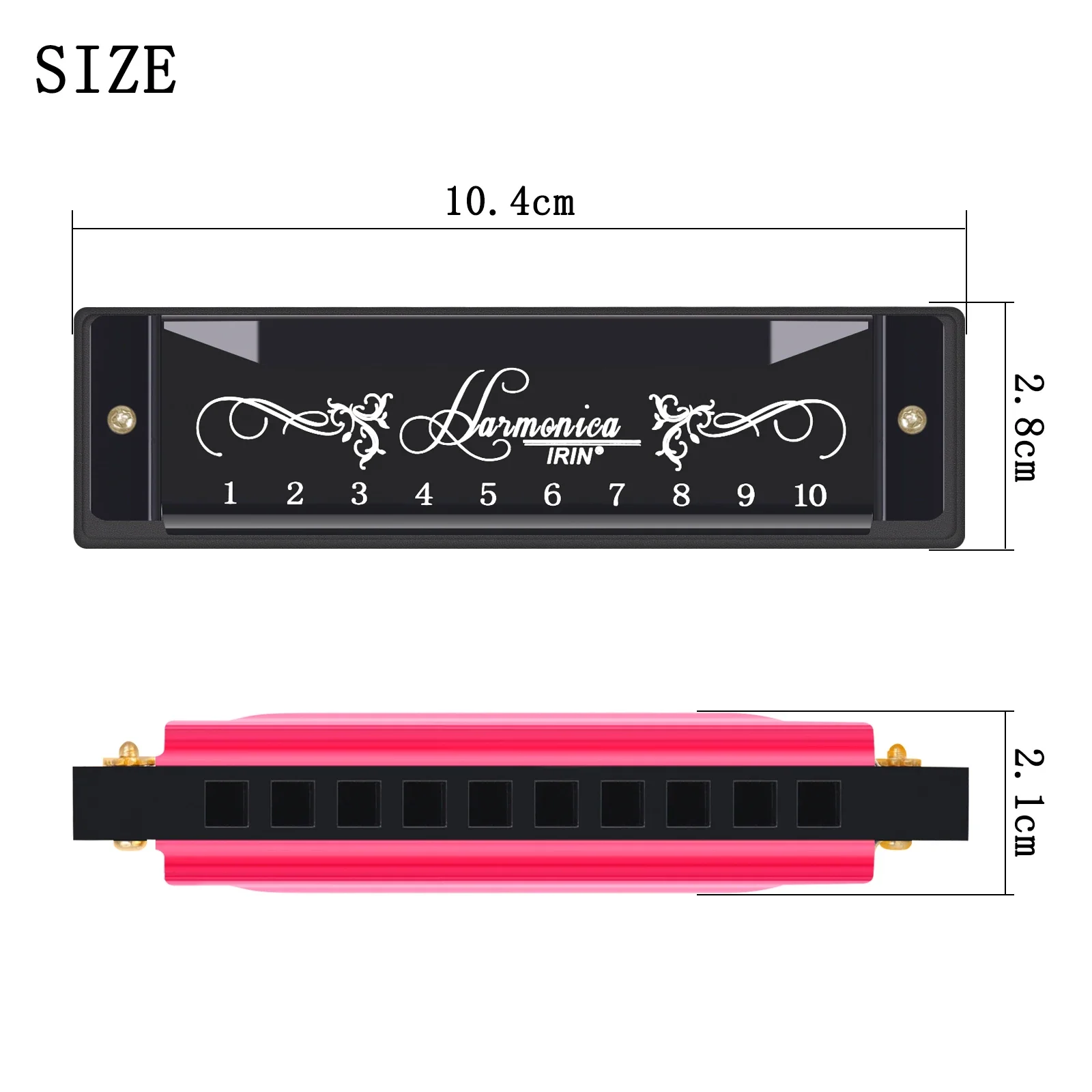 IRIN 10 fori 20 toni armonica  - Harmonica 10 Hole recensione e prezzo
