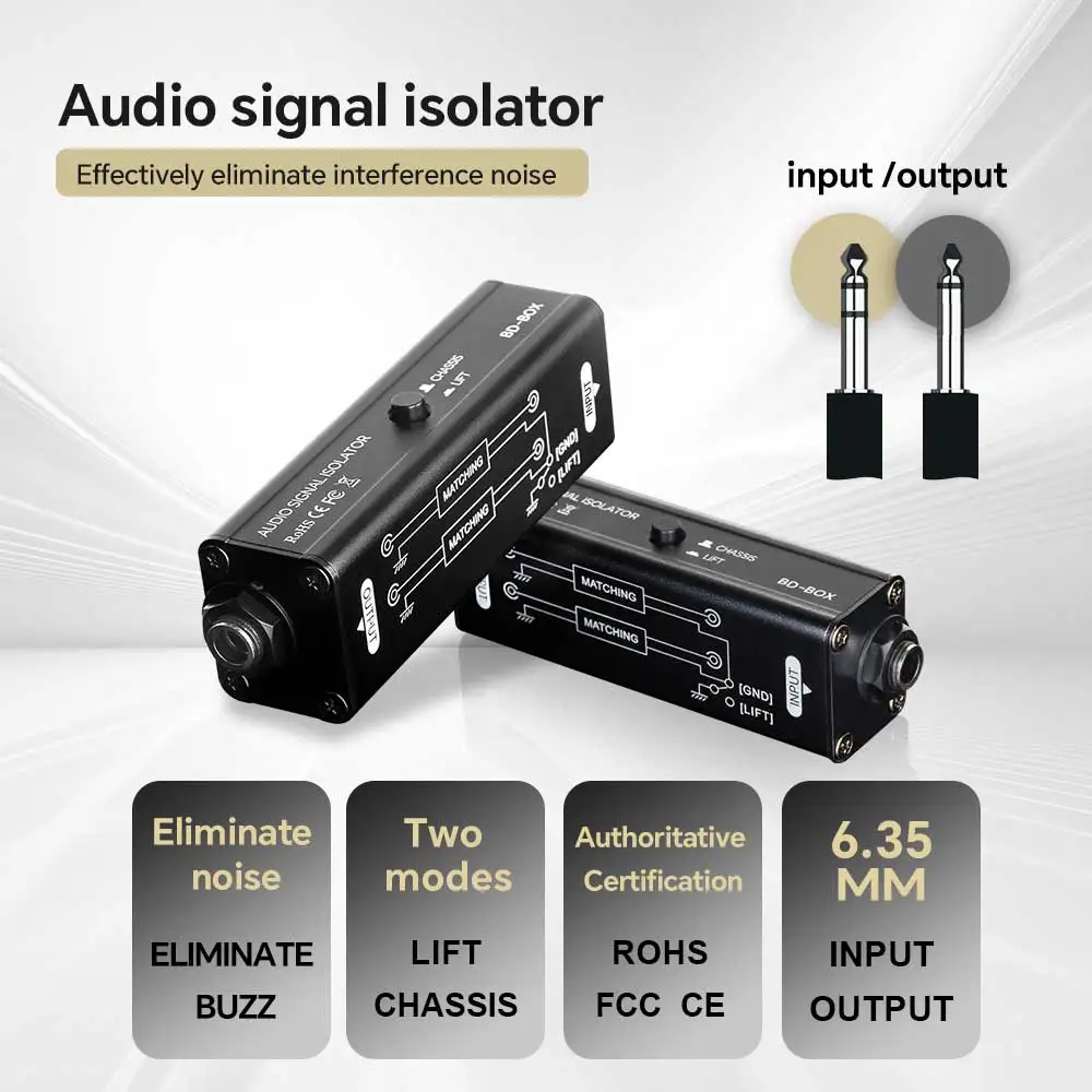 Isolatore di Loop di Terra Por - Audio Music Isolator recensione e prezzo