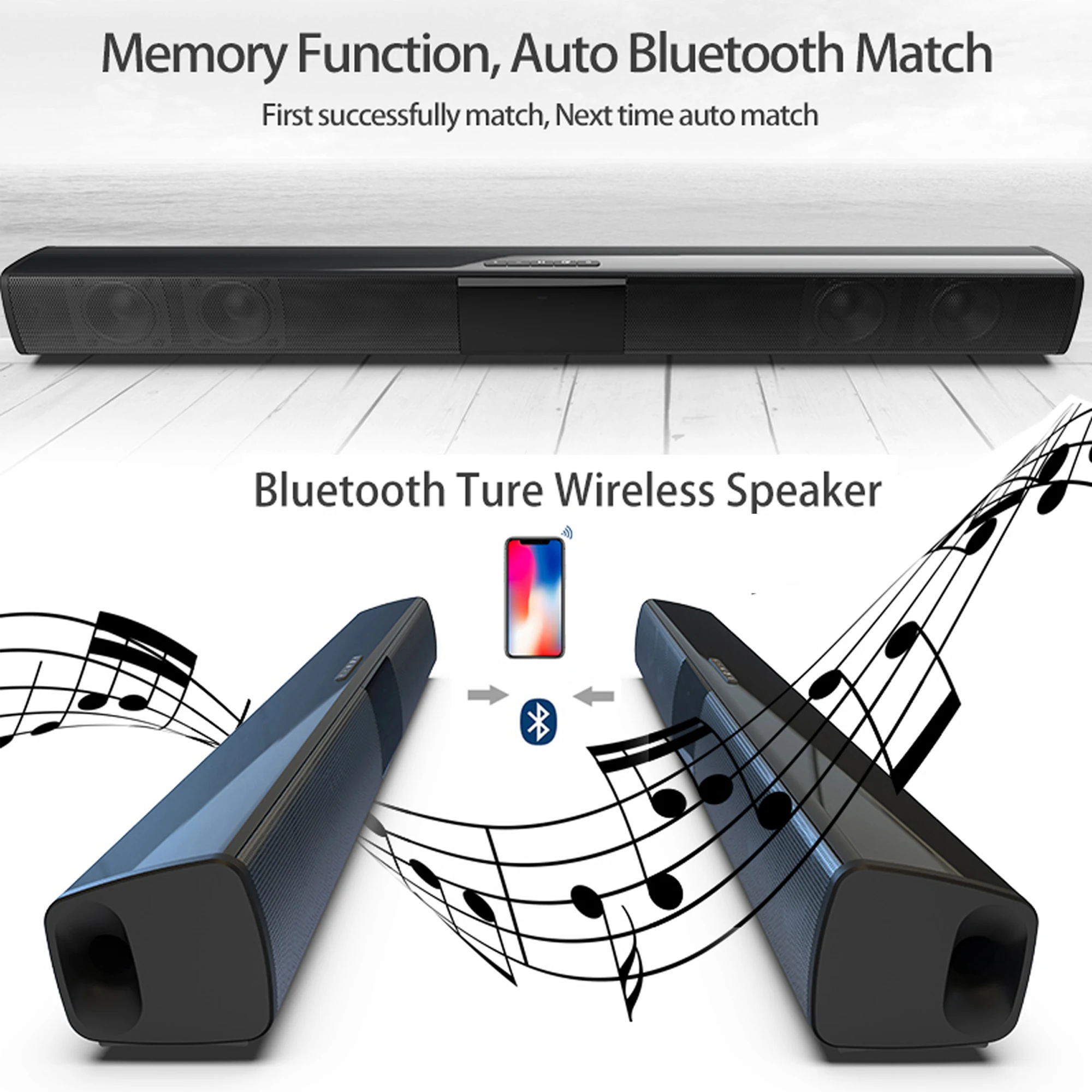 Soundbar ad alta potenza da 40 - Audio Music System For Home recensione e prezzo