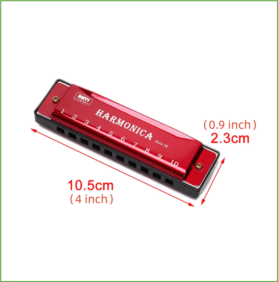 Armonica Multicolore in Do a 1 - Harmonica 10 Hole recensione e prezzo